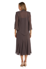 R&M Richards 058260 Long Formal Jacket Dress