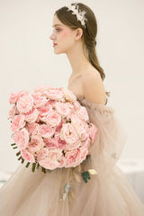 Cute Tulle Short Prom Dresses, A-Line Homecoming Dresses