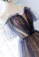Lovely Tulle OffShoulder Short Prom Dresses, Lace up Homecoming Dress