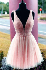 Glitter Short Yellow Sequined Homecoming Dress with Belts