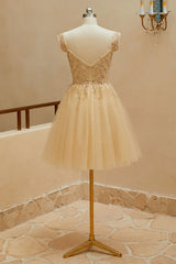 Sheep Sweetheart Shoulder Strap Sheep Sticker Beaded Homecoming Dress