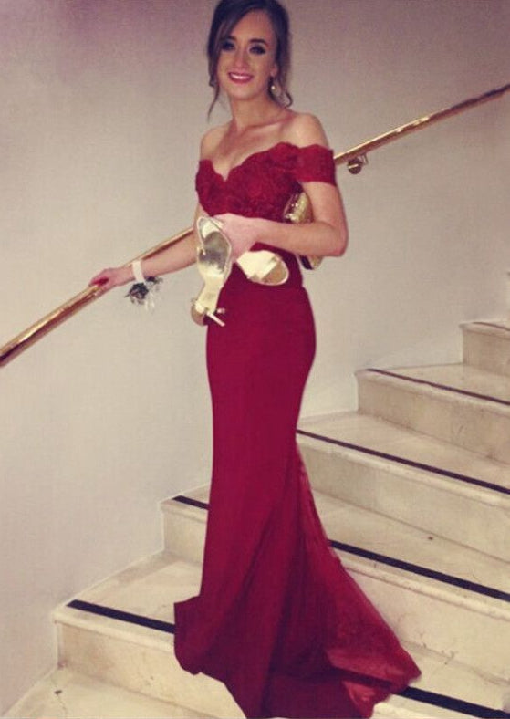 Mermaid  Prom Dress, Bridesmaid Dresses, Evening Gown, Winter Formal Dress