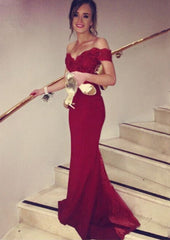 Mermaid  Prom Dress, Bridesmaid Dresses, Evening Gown, Winter Formal Dress