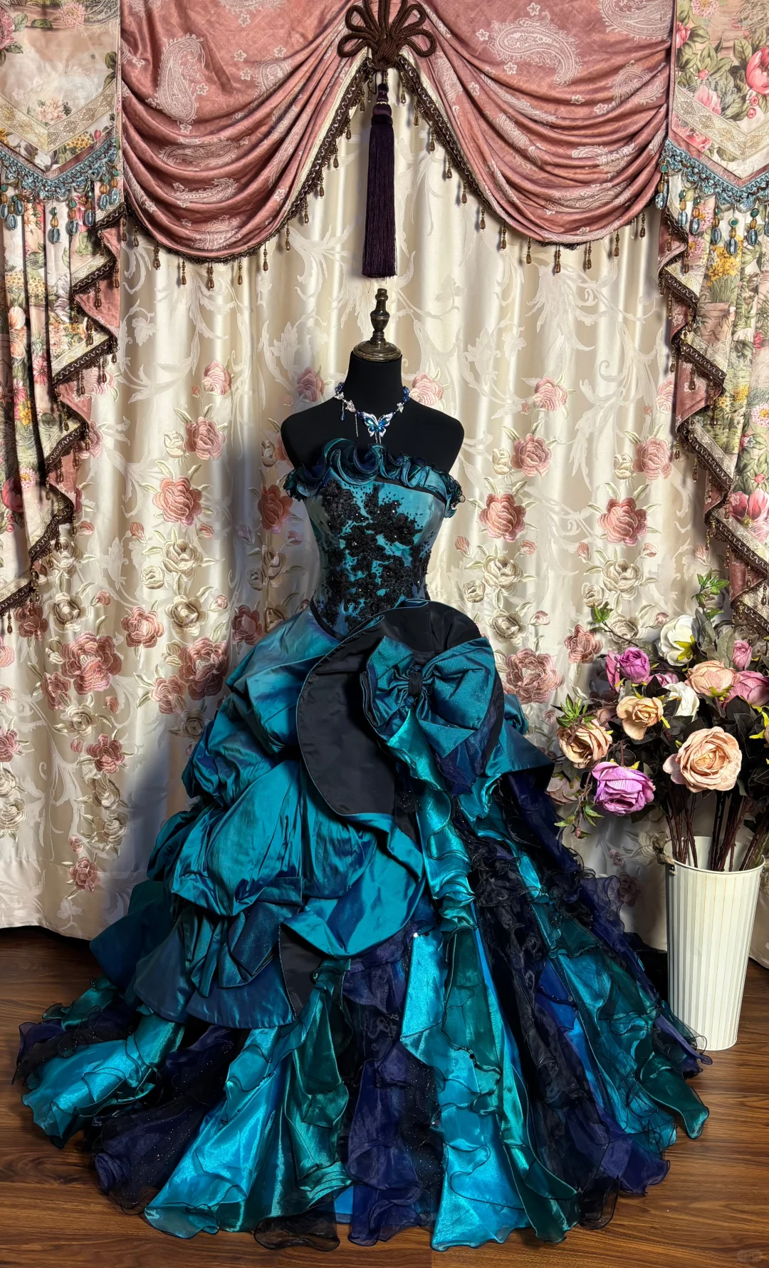 Stunning Strapless A-Line Ruffles Quinceanera Dresses Birthday Ball Gowns, HZ0319