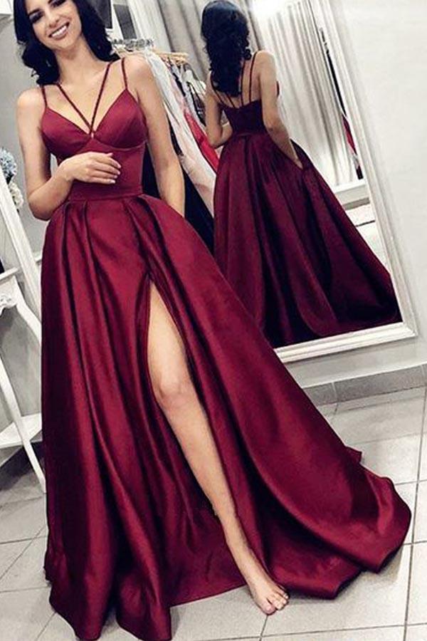 Sexy Prom Dress, Graduation School Party Gown, Winter Formal Dress