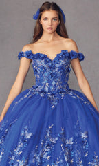 Juliet 1447 Off-the-Shoulder Quinceañera Dress