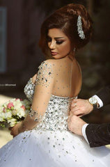 Wholesale Princess Wedding Dress Long Sleeves, Bridal Gown ,Dresses For Brides