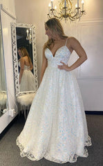 Sparkly Long Prom Dress,Prom Dresses,Pageant Dress