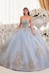 Ladivine Strapless Quinceanera Dress 15715