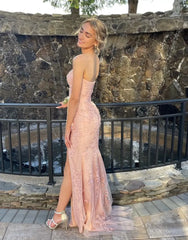 Wholesale Strapless Long Mermaid Prom Dress with Slit prom dresses with long sleeves