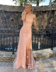 Wholesale Strapless Long Mermaid Prom Dress with Slit prom dresses with long sleeves