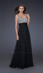 Beaded-Bodice La Femme A-Line Prom Dress 16802