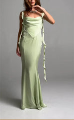 Tight/straight strapless sleeveless and floor length prom dress