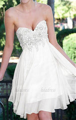Sparkle Homecoming Dresses,Beautiful Homecoming Gowns,Short Prom Gown