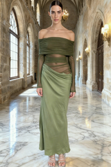 Charming Prom Dress Off Shoulder Pleated Tulle Birthday Party Dress Cocktail Dress HZ0319