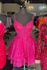 Sea Glass Tulle Lace Multi-Layer Short Gown with Spaghetti Straps