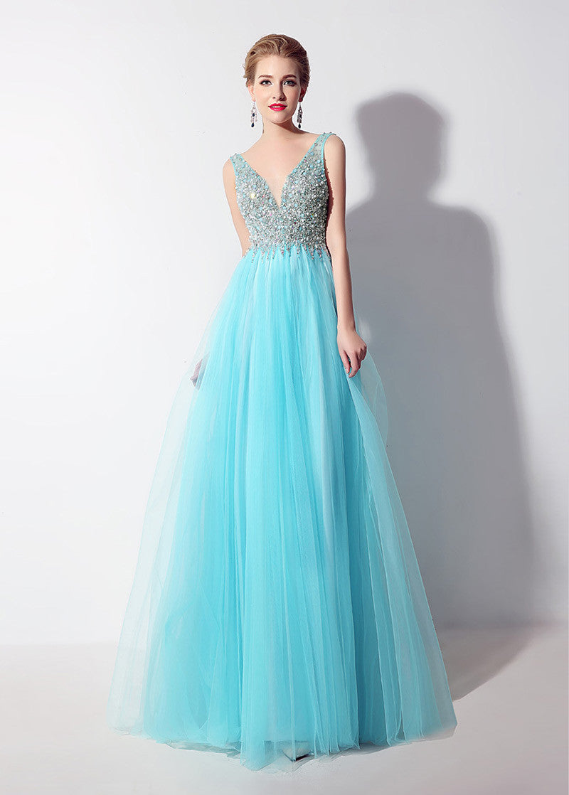 Fantastic Prom Dress With Beadings
