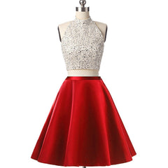 Short Mini Homecoming Dress 2 Piece
