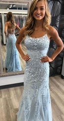 Lace Mermaid Prom Dress 2022, Evening Dress, Formal Dress, Dance Dresses, Graduation School Party Gown