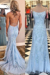 Mermaid Leaf Lace Prom Dress, Pageant Dress, Graduation School Party Gown
