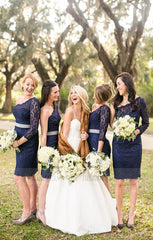 Bridesmaid Dresses,Short Bridesmaid Dresses,Lace Bridesmaid Dress