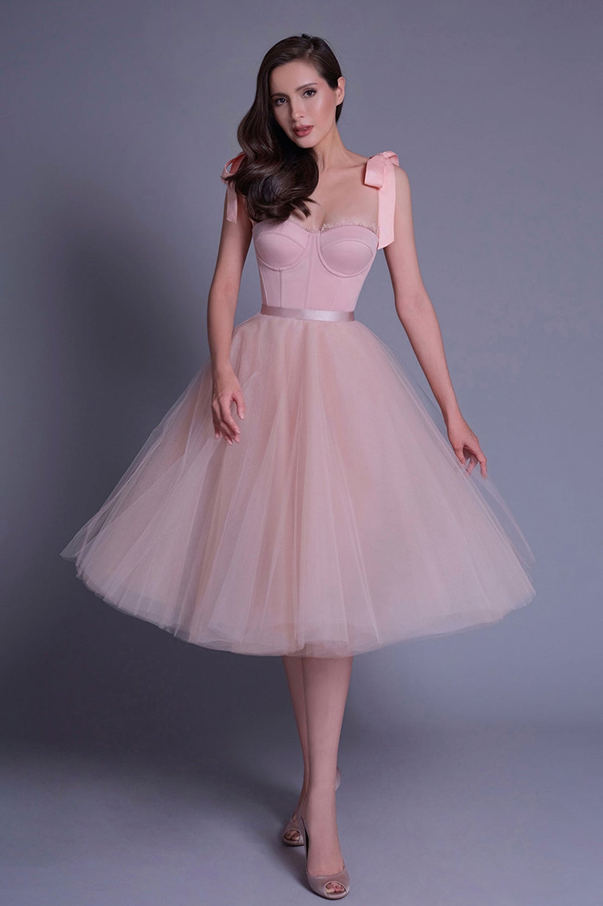 Pink Lovely Sweetheart Neckline Short Prom Dress, A-Line Mini Party Dress
