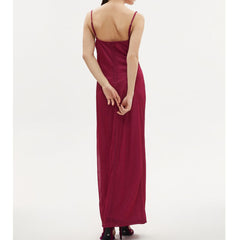 Chic elegant sexy slim shoulder straps and ground length godons evening dresses