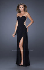 La Femme Strapless Sweetheart Prom Dress 20130
