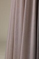 Grey V Neck Prom Dress