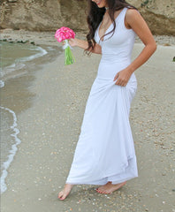 Boho Wedding Dress Rustic Wedding Dress Bridal Dress Boho Wedding Bridal Gown White Dress