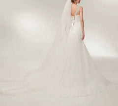 Bohemian Wedding Dress Long Sleeve V-Neck Floor Length Chiffon A-Line lace Back Bridal Gowns With Belt Charming For Women