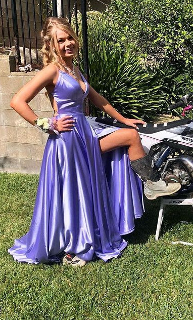 Simple Long Prom Dress,Formal Dresses,Charming Dance Dress