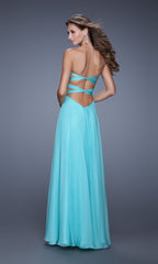 Strapless Sweetheart La Femme Long Prom Dress 20921