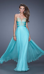 Strapless Sweetheart La Femme Long Prom Dress 20921