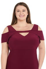 Nightway Plus Size Long Formal Dress 21519W