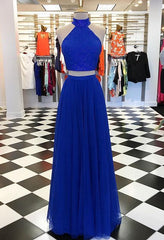 Two Pieces Long Prom Dress,Prom Dresses,Pageant Dress,Evening Dress,Ball Dance Dresses,Graduation School Party Gown