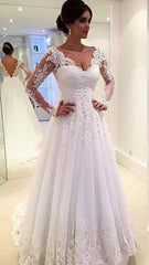 Cheap Wedding Dress with Sleeves, Dresses For Wedding, Bridal Gown ,Bride Dress, Dresses For Brides