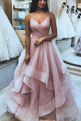 Sparkling Prom Dress 2022, Evening Dress, Dance Dresses, Graduation School Party Gown