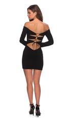 Short Party Dress By La Femme 28212