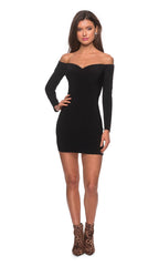 Short Party Dress By La Femme 28212