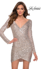 La Femme Short Homecoming Dress 29427
