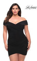 La Femme Plus-Size Sexy Cocktail Party Dress 29521