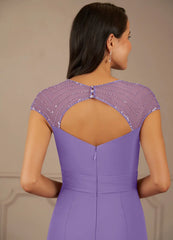 Mermaid Sequins Chiffon Tahiti formal dresses evening dress Mother of the Bride Dresses