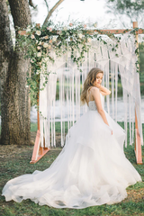 A-line Elegant Forest Best Bridal Gowns Wedding Dresses