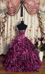 Luxury Long Ball Gown Prom Dress Sweet 15 Dresses Quinceanera