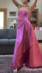 Strapless A Line Formal Dresses Long Evening Dress Woman Elegant