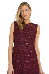 R&M Richards 3198 Mother Of The Bride Long Dress