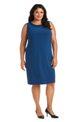 R&M Richards 3221W Plus Size Short Jacket Dress