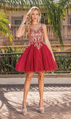 Short Junior Prom Dress 3330