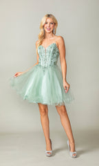 Short Homecoming Dress 3351